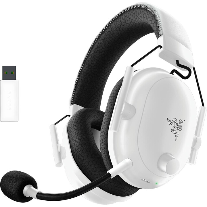 Cuffie da gioco wireless Razer BlackShark V2 Pro 2023, bianche