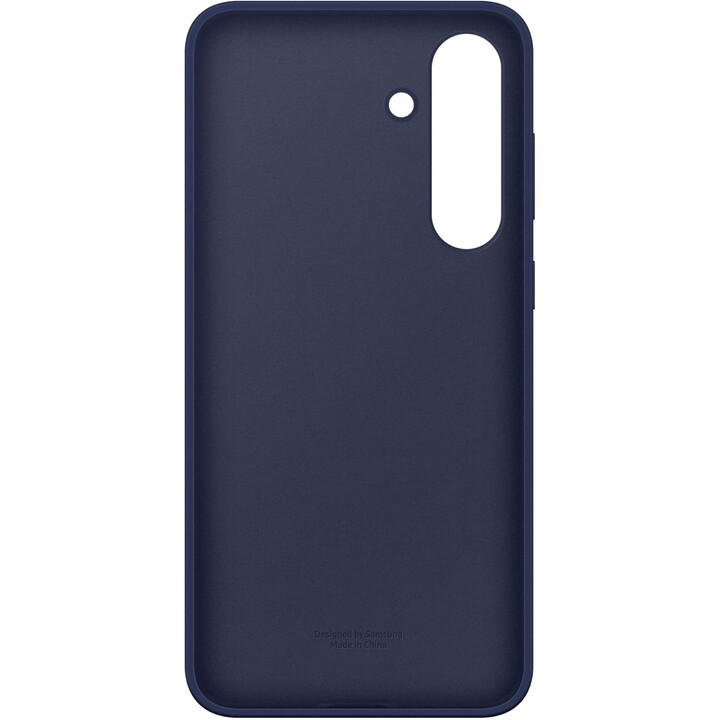 Custodia morbida in silicone Samsung per Galaxy S25 FE, blu scuro