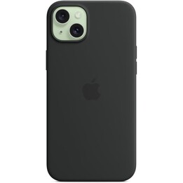 Apple iPhone 15 Plus Custodia in silicone con MagSafe Nero