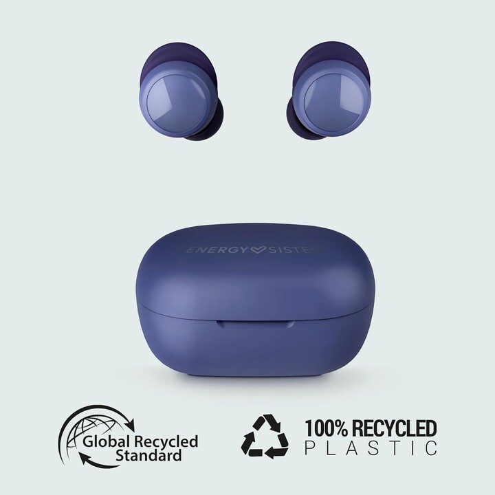 Energy Sistem Écouteurs intra-auriculaires + micro racebuds tws bluetooth indigo