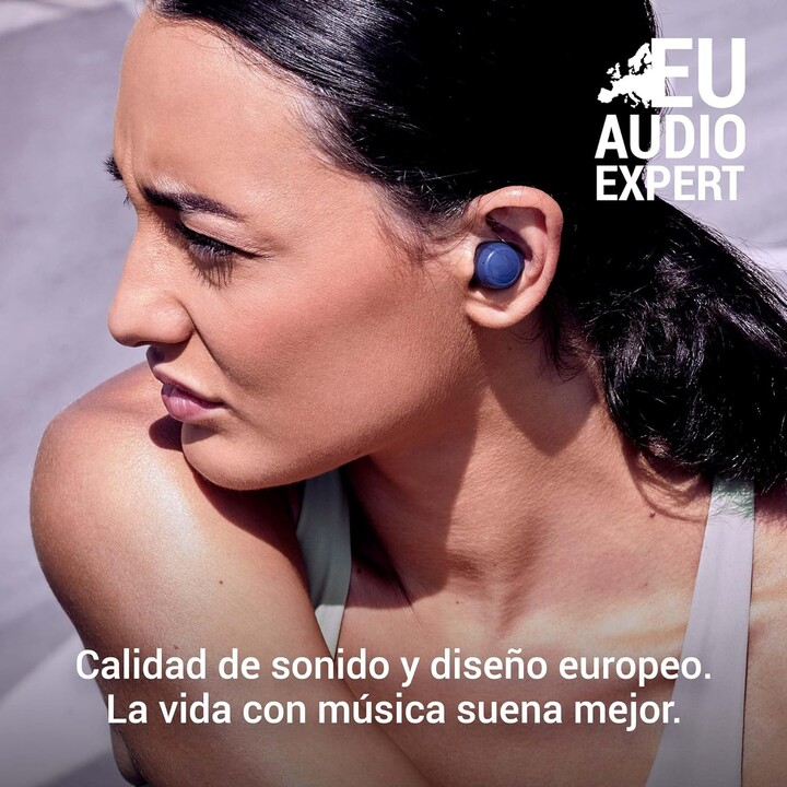 Energy Sistem In-ear headset + mic racebuds tws bluetooth indigo