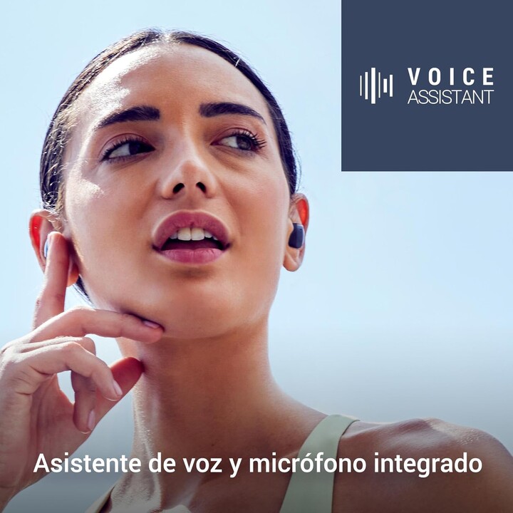 Energy Sistem Auriculares in-ear + micrófono racebuds tws bluetooth indigo
