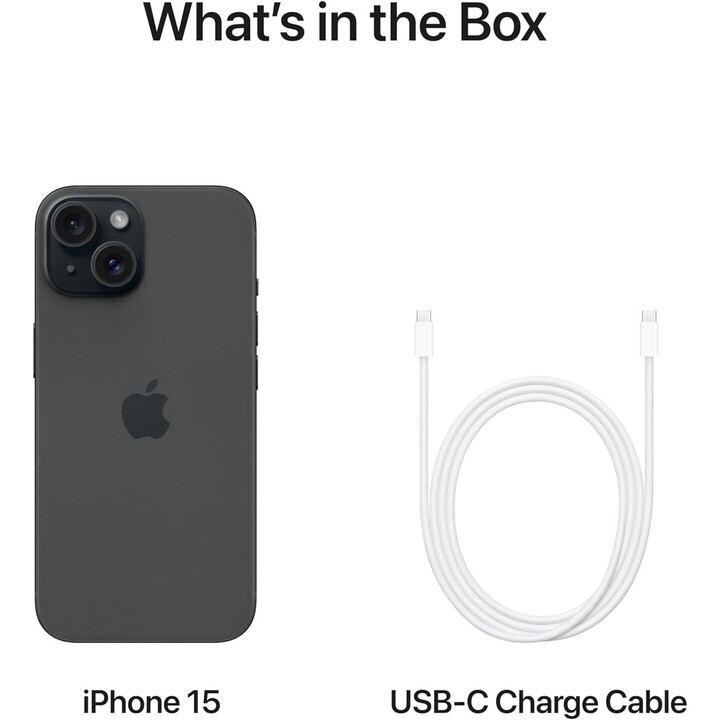 Smartphone Apple iPhone 15 128GB Black