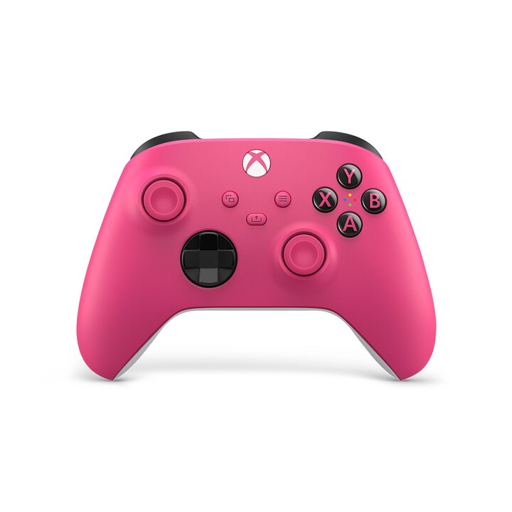 Controlador e volante Microsoft QAU-00083 Rosa, Branco Bluetooth Analógico/Digital Gamepad Xbox Series S, Android, Xbox Series X