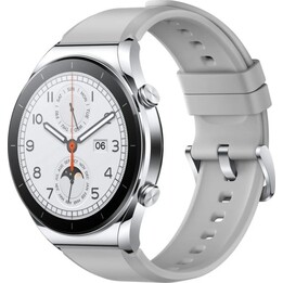 Xiaomi Watch S1 3,63 cm (1,43 pouces) 4 mm AMOLED Argent-Marron, écran AMOLED, reconditionnée