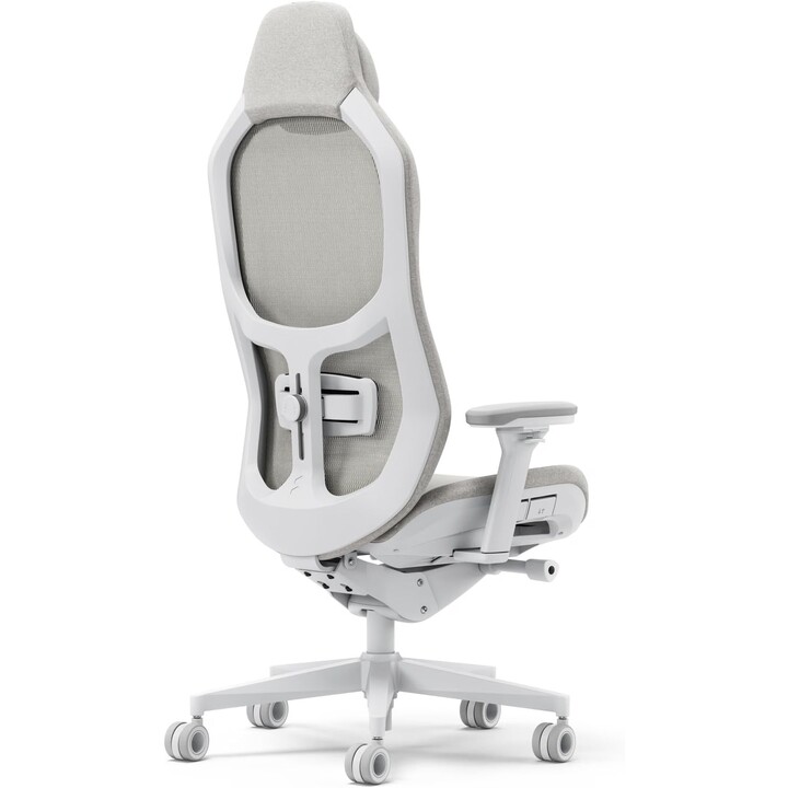 Fractal Design Refine Mesh Light, fauteuil gaming, fauteuil de bureau ergonomique, réglable en 4 dimensions, gris clair