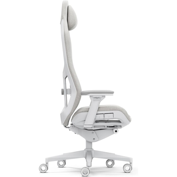 Fractal Design Refine Mesh Light, fauteuil gaming, fauteuil de bureau ergonomique, réglable en 4 dimensions, gris clair