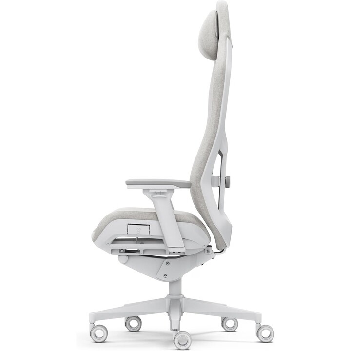 Fractal Design Refine Mesh Light, fauteuil gaming, fauteuil de bureau ergonomique, réglable en 4 dimensions, gris clair
