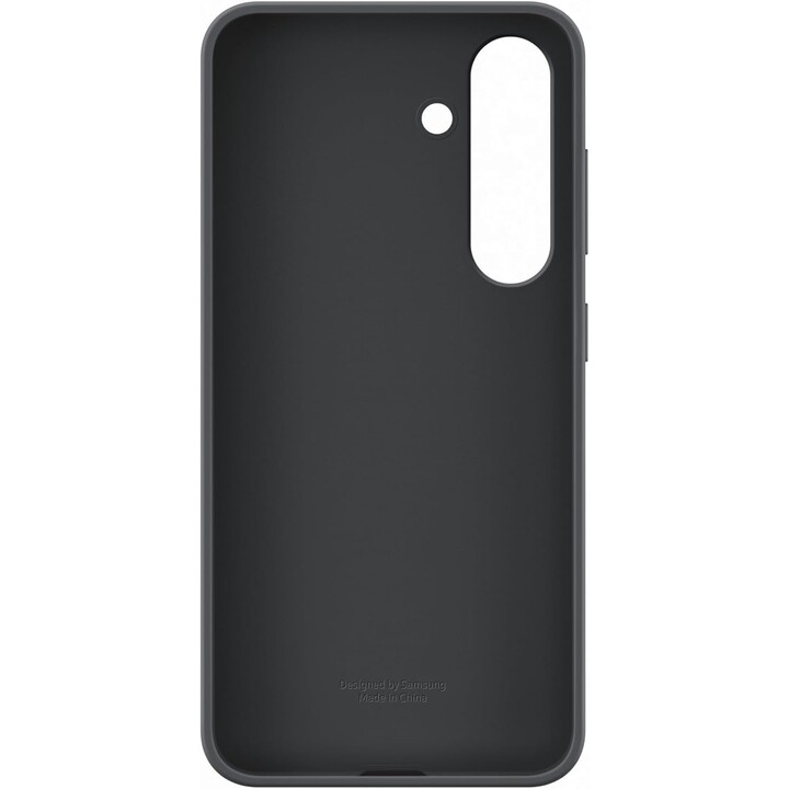 Funda de silicona Samsung para Galaxy S25 (negra)