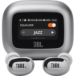 JBL Live Buds 3 Kabellose In-Ear-Kopfhörer Silber, JBLLIVEBUDS3SIL