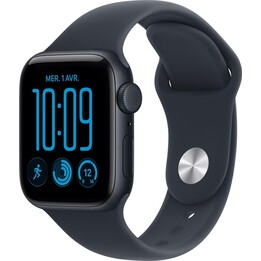 Apple Watch SE3 2026 GPS Cellular 40mm Aluminum Midnight Case Navy Sport Band S/M