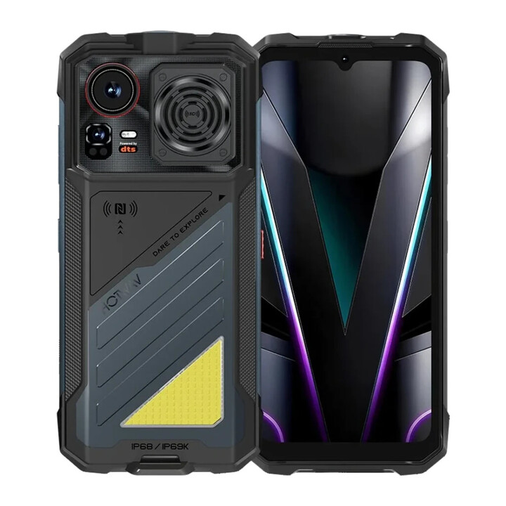 Hotwav Hyper 8E Negro 6GB/128GB IP68 + IP69K + MIL-STD-810H 15100mAh
