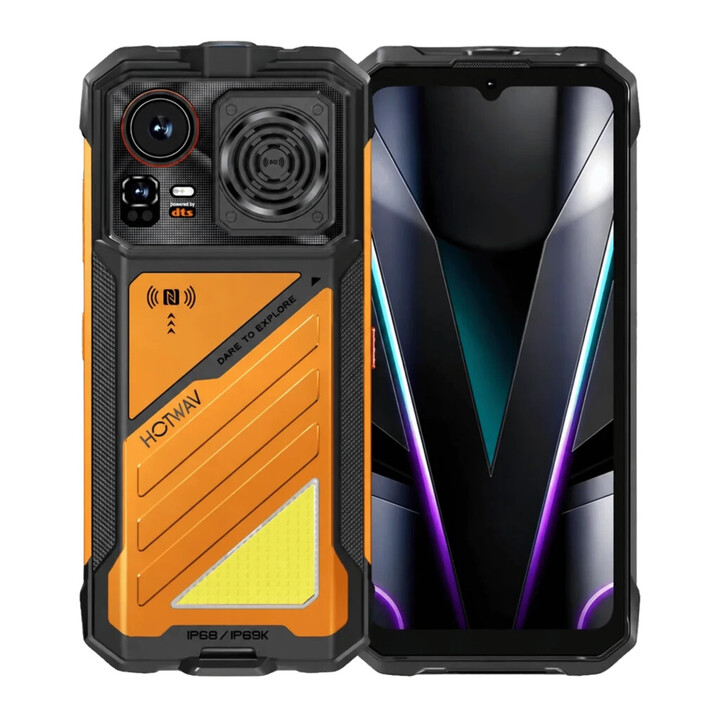 Hotwav Hyper 8E Naranja 6GB/128GB IP68 + IP69K + MIL-STD-810H 15100mAh