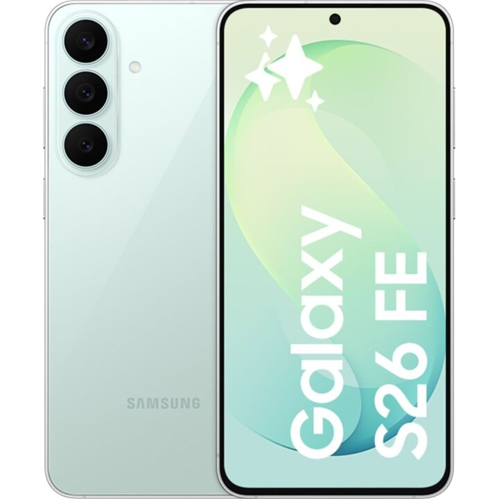 Samsung Galaxy S26 FE S741, 8 GB + 512 GB, Galaxy AI, 50-MP-Kamera, Pistaziengrün