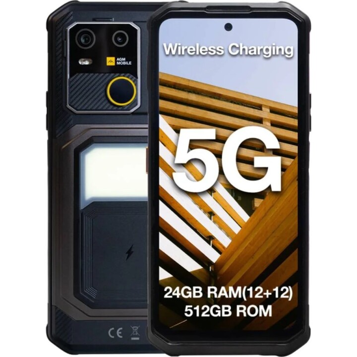 AGM G3 5G, 12GB 512GB, 6.72 HD+, 10000mAh, Black