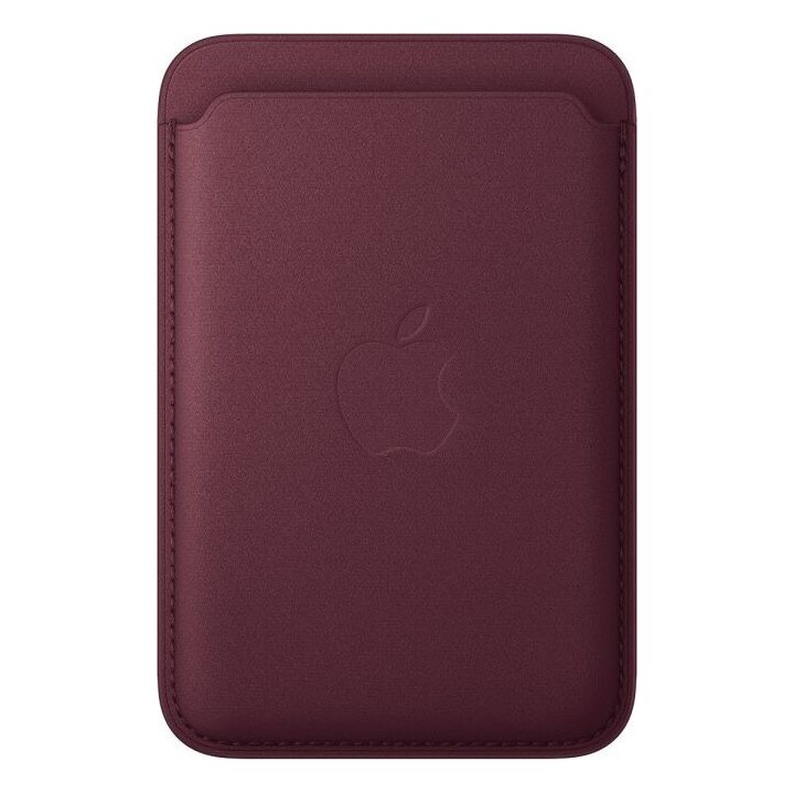 iPhone FineWoven Wallet mit MagSafe – Burgunderrot