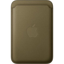 Étui portefeuille FineWoven pour iPhone avec MagSafe - Olive foncé