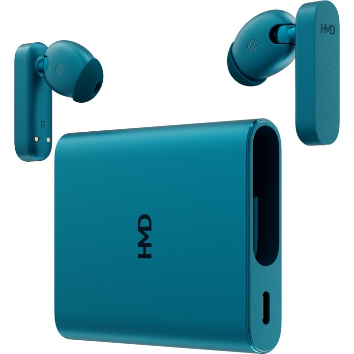 HMD Amped Buds auricolari true wireless Bluetooth ciano
