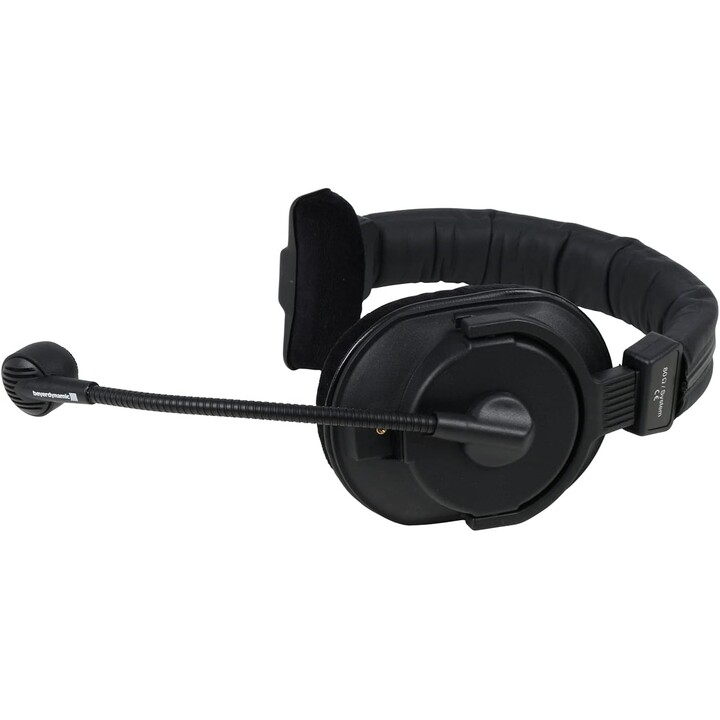 Auriculares Beyerdynamic DT 280 MK II de 200/80 ohmios con auricular único y micrófono dinámico
