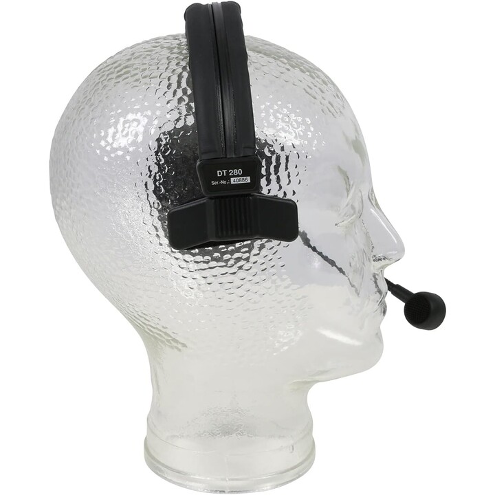 Beyerdynamic DT 280 Mk II 200/80 Ohm Headset mit Einzelhörer und dynamischem Mikrofon