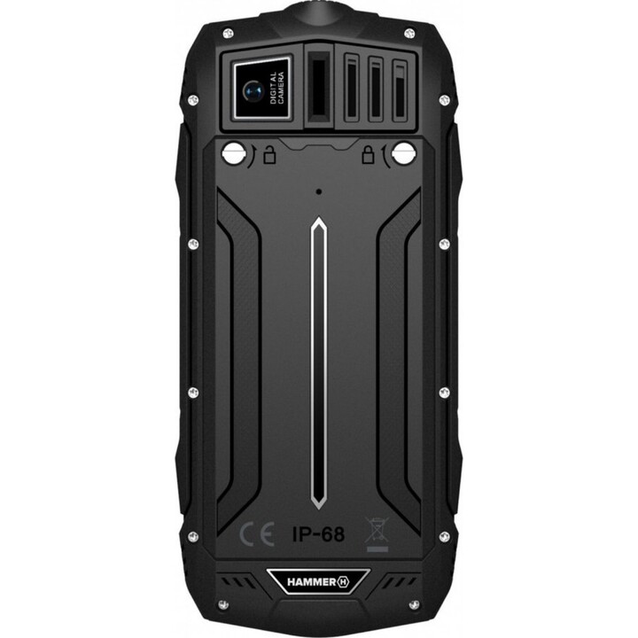 Robustes Smartphone HAMMER Rock TLHAROCKLTE – Unisoc T127 · 2,4 · 4G · 128 MB · IP68 · Schwarz