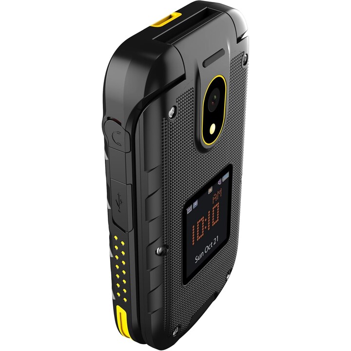 Robustes Mobiltelefon HAMMER Bow – 2,4 · 4G · 48 MB · IP68 · Schwarz