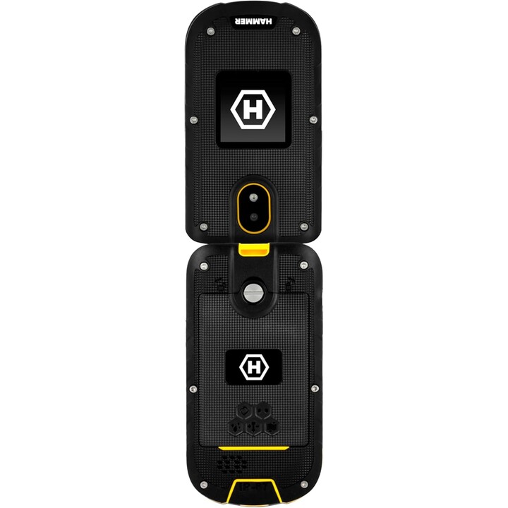 Robustes Mobiltelefon HAMMER Bow – 2,4 · 4G · 48 MB · IP68 · Schwarz
