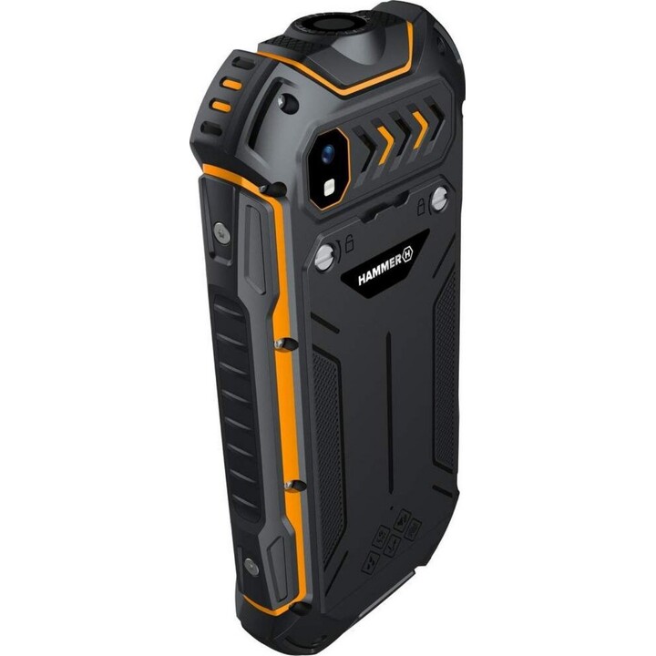 Téléphone portable robuste HAMMER Boost - 2,4 · 4G · 64 Mo · 128 Mo · IP68 · Noir