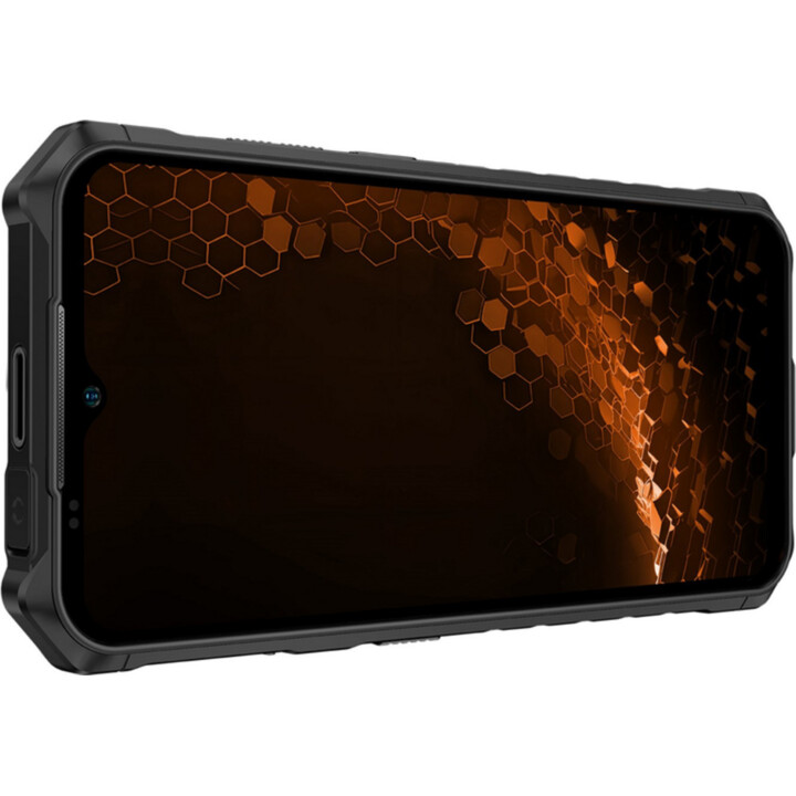 Robustes Smartphone HAMMER Iron V – NFC · MediaTek Helio G36 · 6,5 IPS · 6 GB · 64 GB · Android 14 · Schwarz
