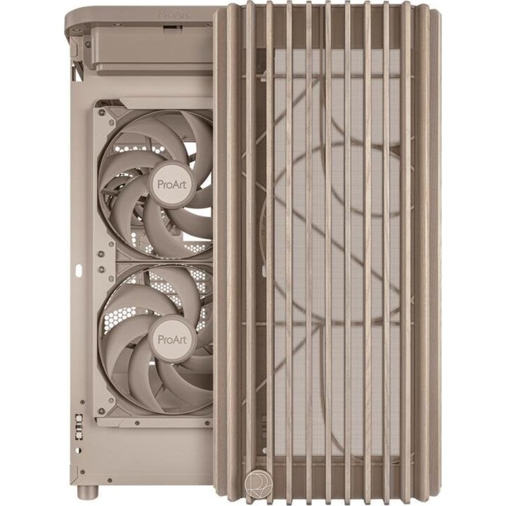 ASUS Proart PA401 Wood Mesh PWM - Case ATX beige/legno - Non sigillato
