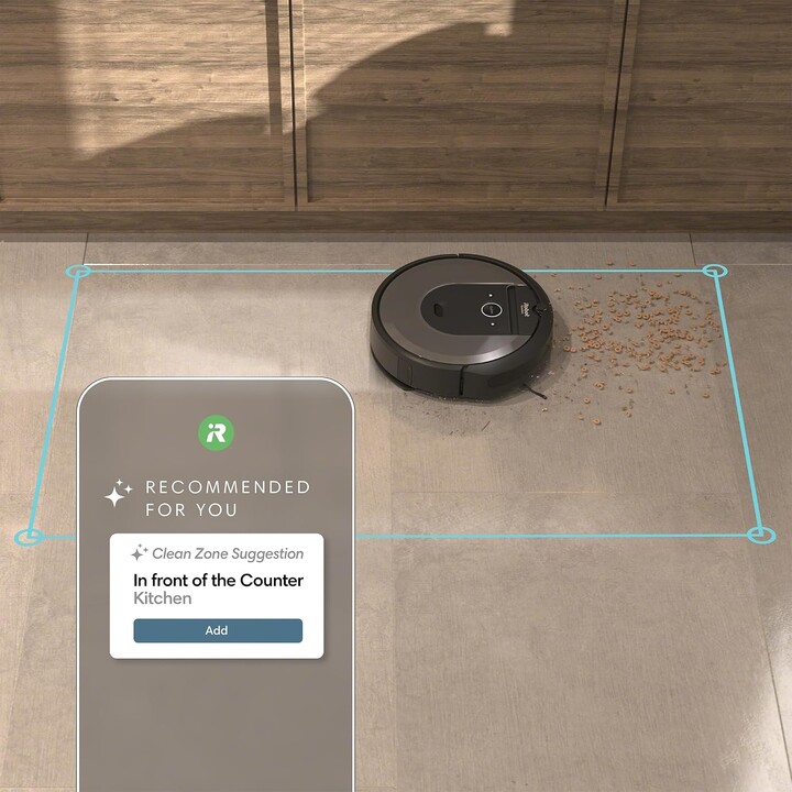 Robot aspirador y fregador iRobot Roomba Combo i8+, negro - Reacondicionado