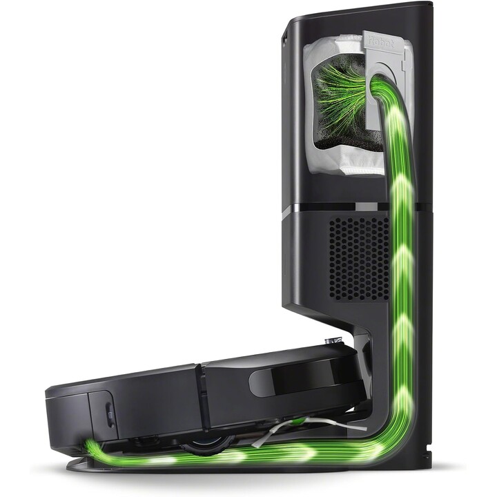 iRobot Roomba Combo i8+ Staubsauger- und Wischroboter, schwarz – generalüberholt