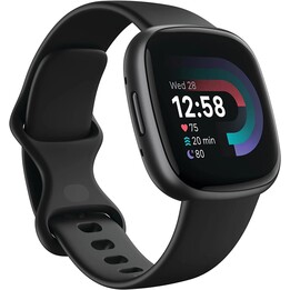 Fitbit Versa 4 Smartwatch nero/alluminio nero