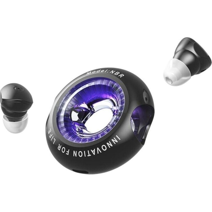 Casque Bluetooth Vention NBRB0 avec étui de chargement / Autonomie 6h / Noir