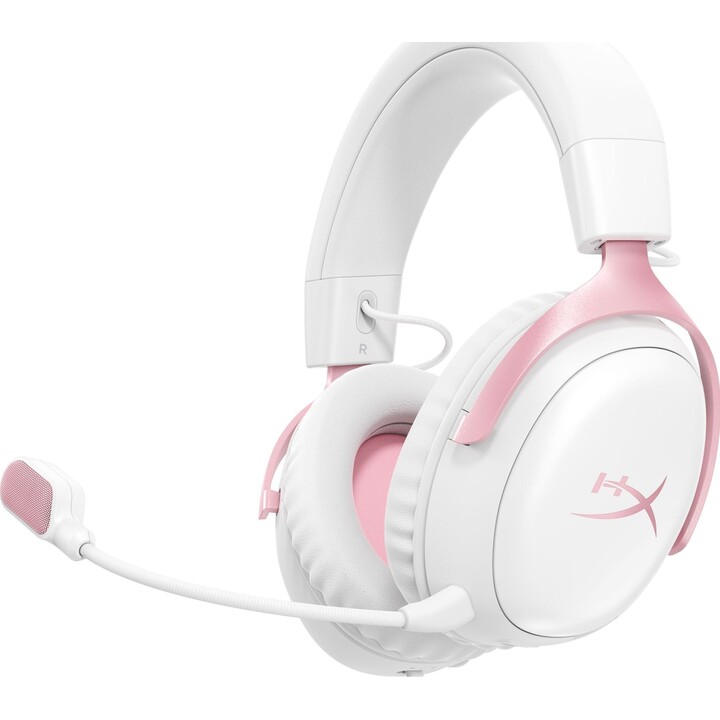 Gaming-Headset Cloud III S Wireless Weiß-Rosa – DG0R2AA