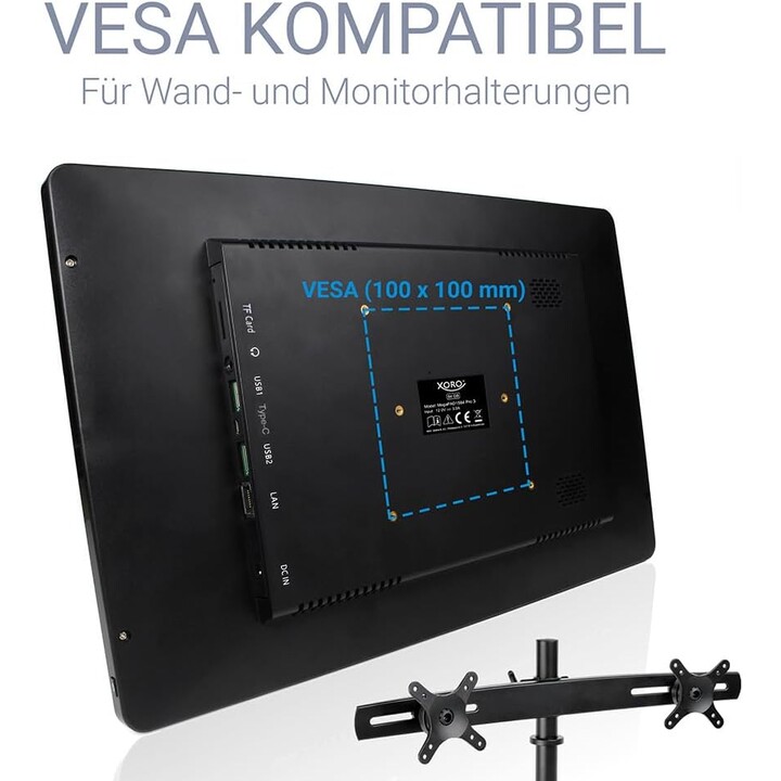 Xoro MegaPAD 1564 Pro3 15.6"(39.62cm) Tablet. 64GB. schwarz Android