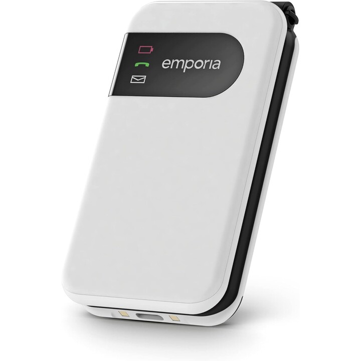 Emporia Simplicity Glam 4G, UNISOC UMS9117, 2,8 Zoll Bildschirm, weiß