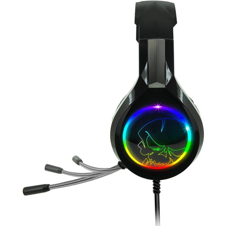 SPIRIT OF GAMER PRO-H8 cuffie gaming con microfono RGB nere