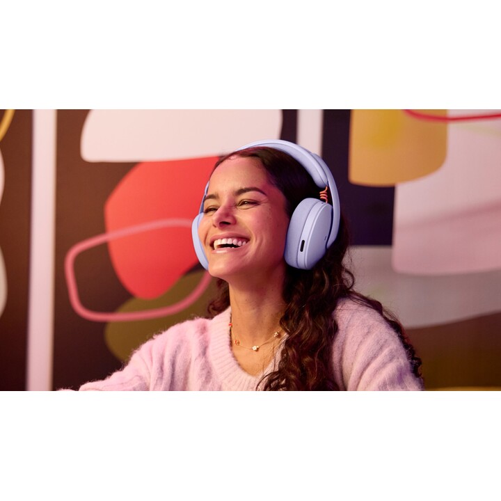 Logitech G G325 LIGHTSPEED Cuffie wireless con archetto da gioco Bluetooth, colore lilla