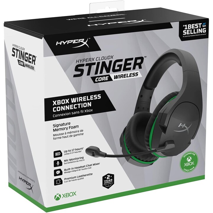 FONE DE OUVIDO HYPERX CLOUDX STINGER/HHSS1C-DG-GY/G HYPERX