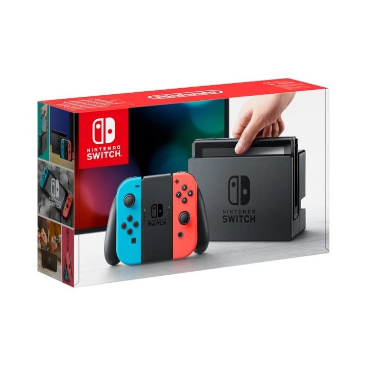 Nintendo Switch Joy-Con Handheld-Spielkonsole 15,8 cm (6,2") 32 GB WLAN Schwarz, Blau, Rot