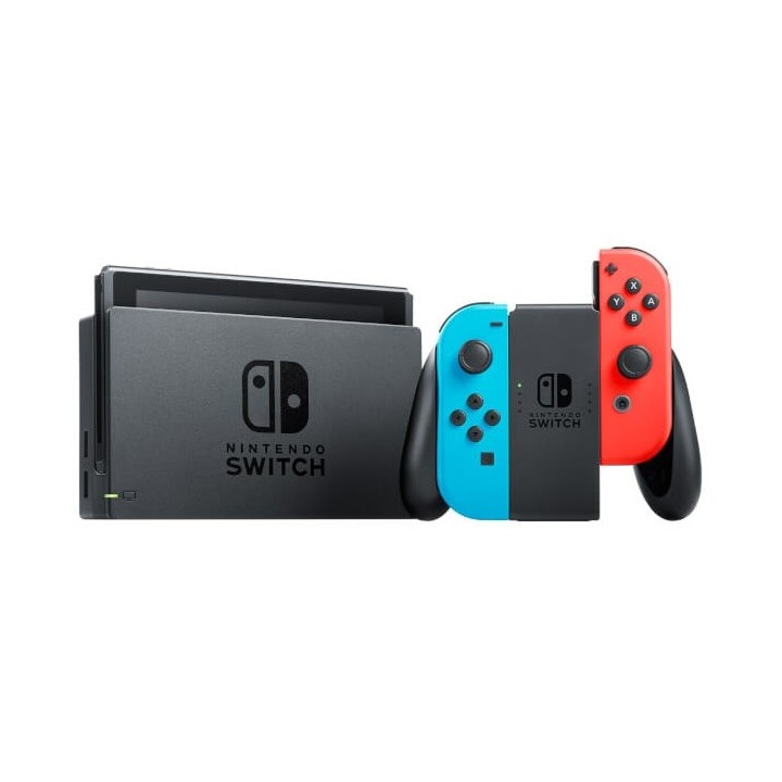Nintendo Switch Joy-Con, videoconsola portátil de 15,8 cm (6,2") y 32 GB con Wi-Fi, en negro, azul y rojo