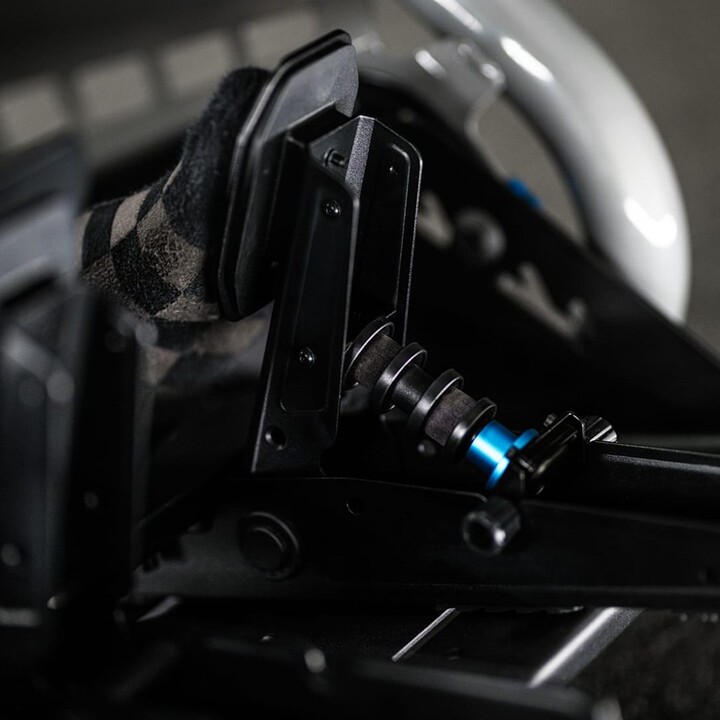 Logitech G RS Pedals, pedais para simulação de corridas com célula de carga de 75 kg no travão, posições ajustáveis dos pedais, 