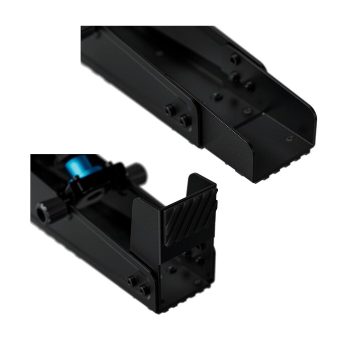 Logitech G RS Pedals, pédales pour simulation de course avec capteur de force de 75 kg au frein, positions des pédales réglables