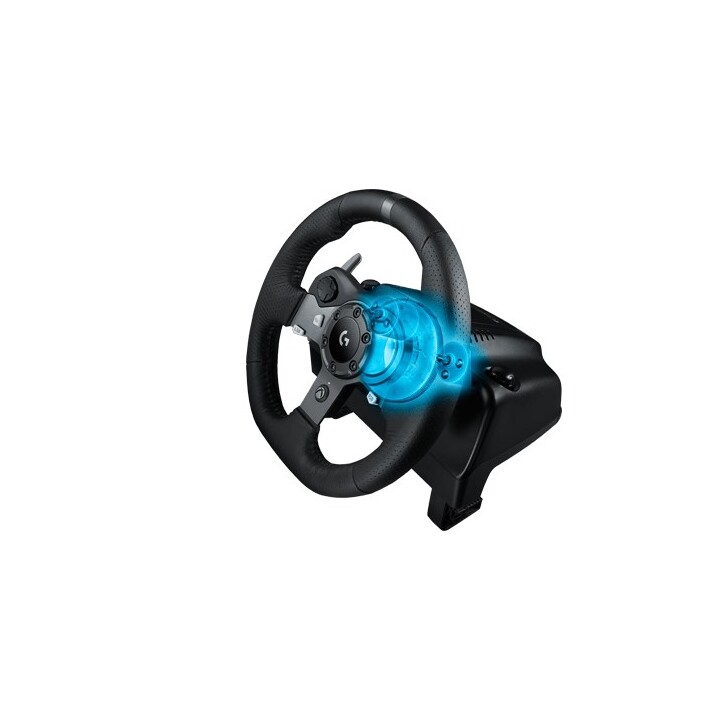 Volante Logitech G G920 Negro USB + Pedales analógicos para MAC, PC y Xbox