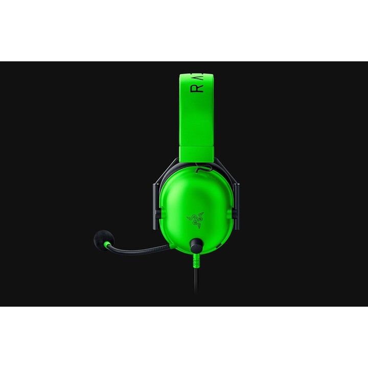 Razer BlackShark V2 X Cuffie da gioco con archetto, con cavo, verde, nero
