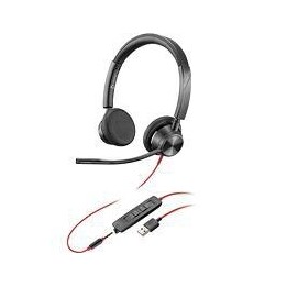 Poly Blackwire 3315 USB-A Headphones - Black