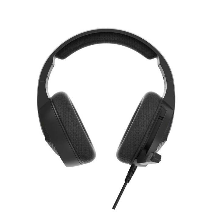 Marvo H8618 Casque filaire à arceau pour jeux vidéo, USB Type A, noir