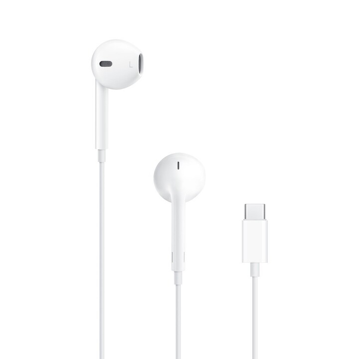 Apple EarPods (USB-C) Auriculares con cable intraauriculares para llamadas y música, USB tipo C, blanco