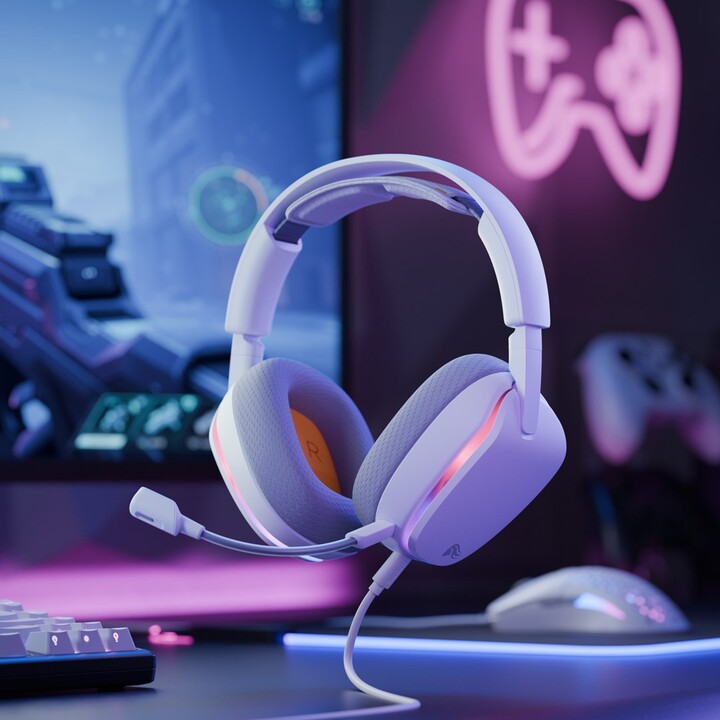 Glorious Gaming Glorious GHS Eternal RGB – Stereo-Gaming-Kopfhörer für PC, PS5, PS4 und Switch – Einzigartige, passgenaue Ohrmus